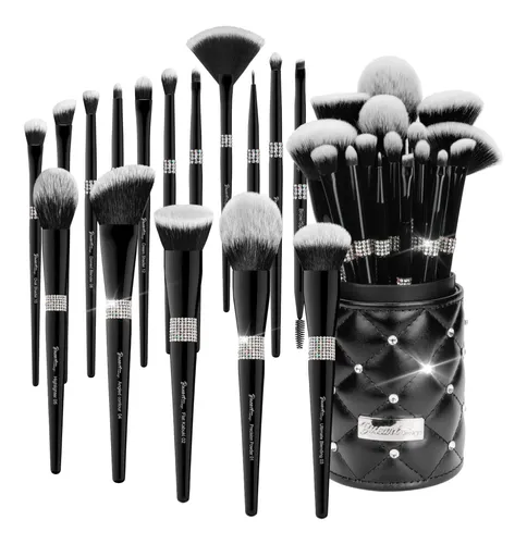 Brochas De Maquillaje Bueart Design 16 Unidades Con Soporte