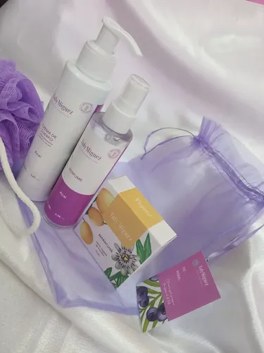 Kit Regalo Tuly Miguez Jabon Crema Corporal Perfume Acai