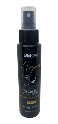 Crema Bb Cream 3 En 1 Bekim Silk Nutricion Argán X125 Ml