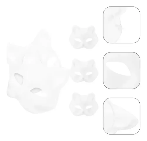 Kit De Maquillaje 5 Pzs, Máscara Pintable Miss Woman