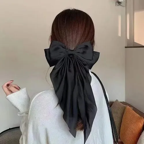 W 1 Diadema Amarilla, Lazo Con Forma De Pinza Para El Pelo,