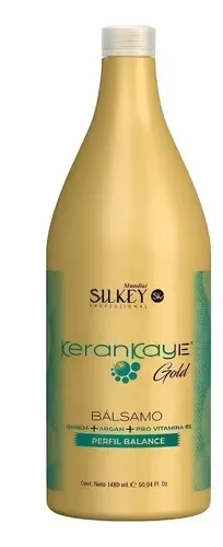 Shampoo + Balsamo kerankay gold 1480ml y oleo platinum silkey