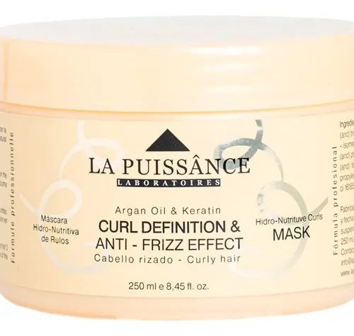 La Puissance Máscara Nutritiva Cabello Rulos Antifrizz 250ml