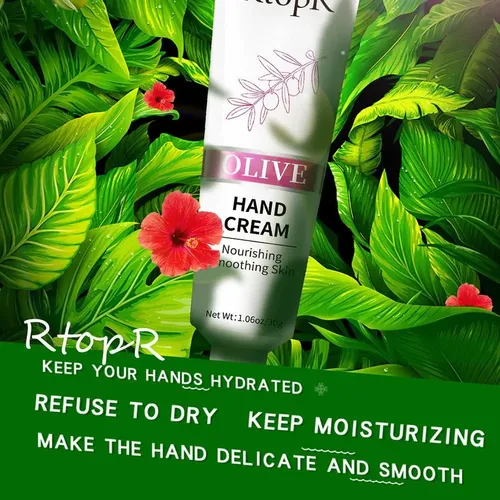 Rtopr Olive Cream For Hands Cream, Humedad, 45 G*2