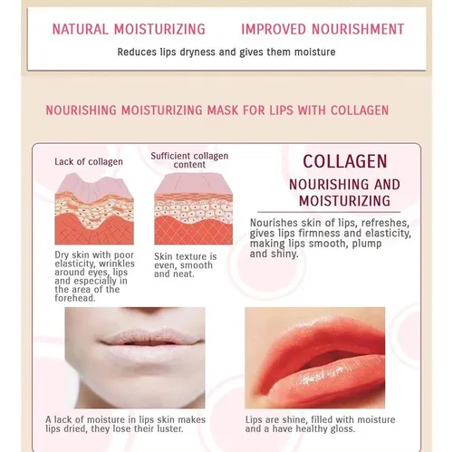 Parche Labios Y Ojos Felico Colágeno 30pcs
