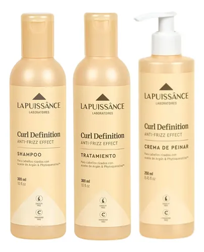 Kit Activadora  Rulos La Puissance Shampoo + Balsam + Crema