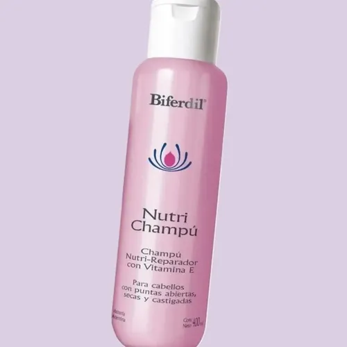 Biferdil Shampoo Nutri Reparador Con Vitamina E 400 Ml