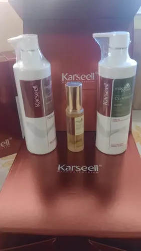 Kit Karseell Shampoo Acondicionador Serum Originales