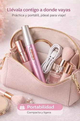 Depiladora Eléctrica 4 En 1 Recargable Usb Kit Facial Nariz