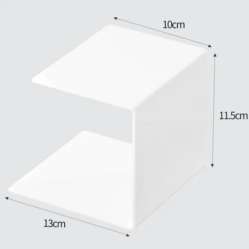 Organizador De Estantes Lash Pillow, Vitrina De Plástico Par