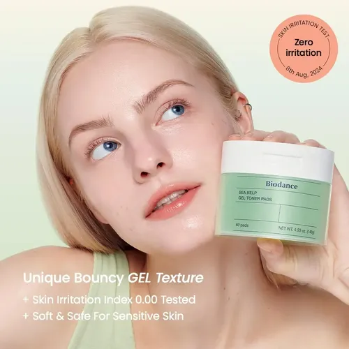 Biodance Sea Kelp Gel Toner Pads 60 Pads Todo Tipo De Piel Día/noche