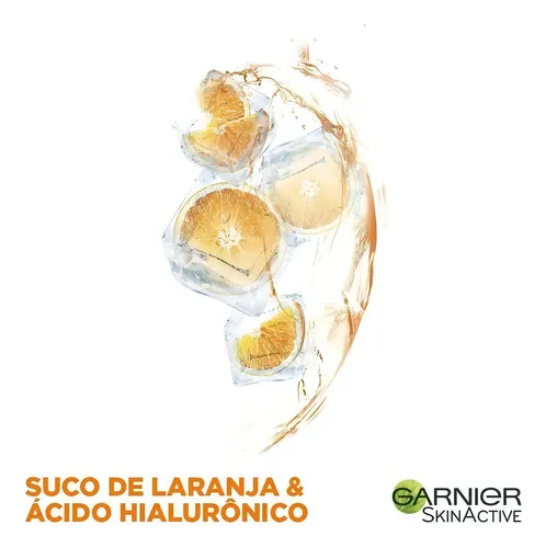 Mascarilla de tela para ojos con vitamina C Hidra Bomb, 6 g, Garnier, tipo piel normal