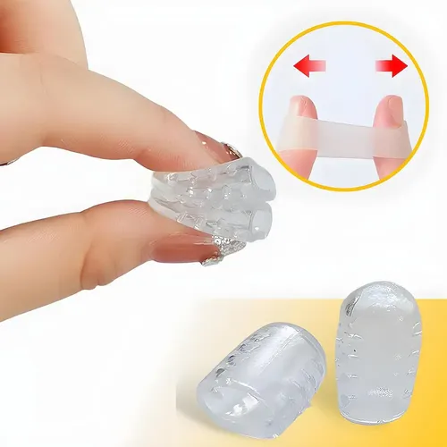 40 Piezas Silicona Anti-fricción Protector Dedo Longzhou