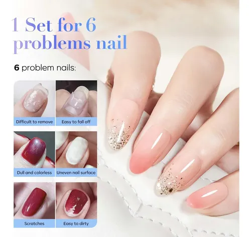 Base Y Top Coat 2-en-1 Azurebeauty Transparente (secado