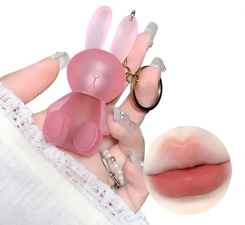 Labial Liquído Mate Terciopelo Bunny Llavero – Gege Bear