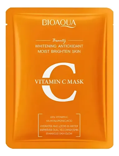 Mascarilla Facial Vitamina C Bioaqua X1