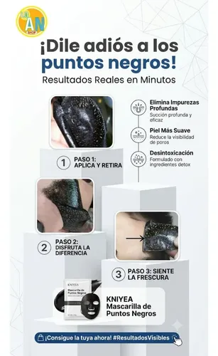 Cera Facial X30 + 3 Mascarillas Puntos Negros Kit Depilacion