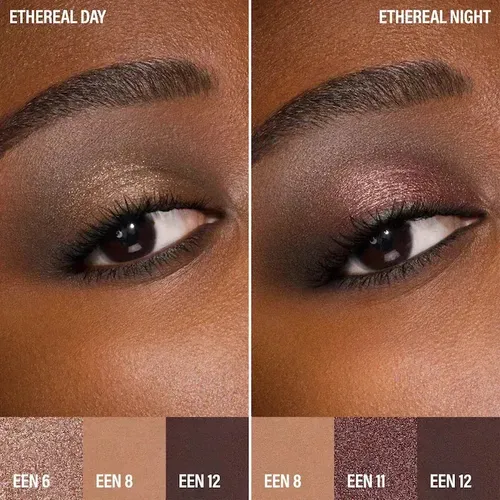 Makeup by Mario Paleta de Sombras Nature 12 Tonos Brillosos Línea Ethereal Eyes