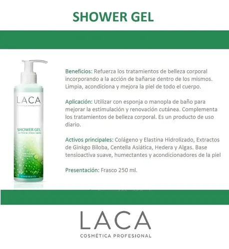 Shower Gel Laca 250 Ml