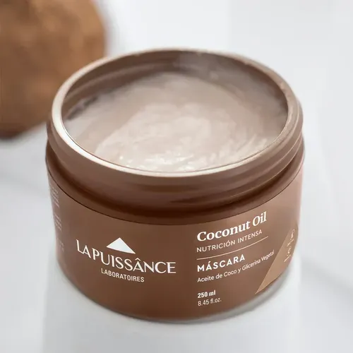 Shampoo + Acondicionador + Mascara Coconut Oil La Puissânce