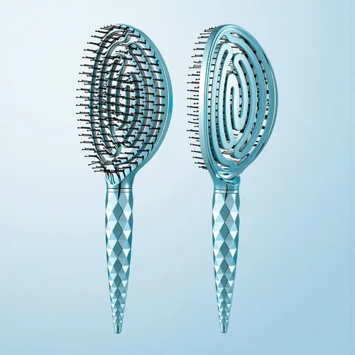 Diseño Ergonómico Cepillo Para Cabello Masajeador Para