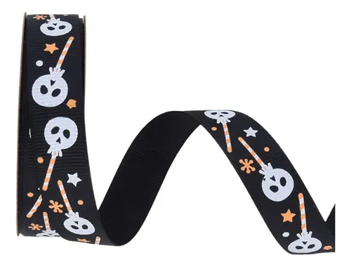 Cinta De Halloween, Decoración De Halloween, Negro