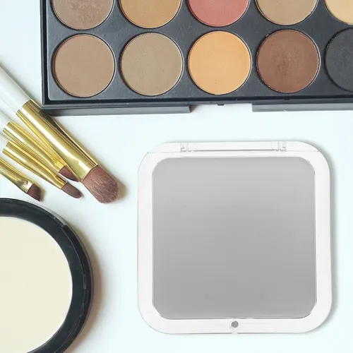Espejo De Mano Para Maquillaje 1x Y 10x De Aumento