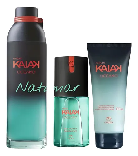 Natura Kaiak Oceano Femenino Set X 3 Productos