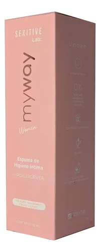Espuma De Higiene Íntima Femenina My Way Women 150 Ml
