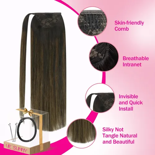 Extensiones De Cabello En Forma De Cola De Caballo Ve Sunny