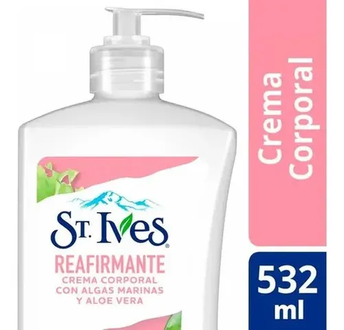 Crema para cuerpo St. Ives Reafirmante en dosificador 532mL