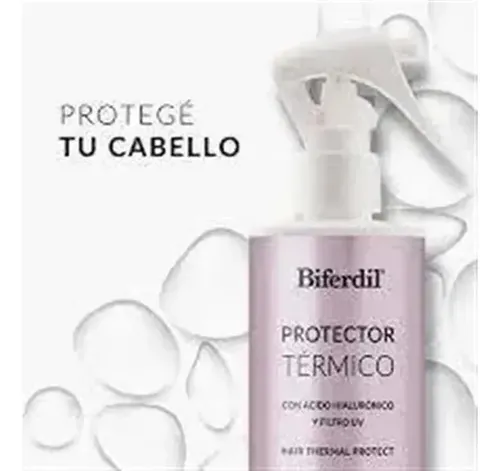 Biferdil Protector Termico Para Cabello En Planchita Secador