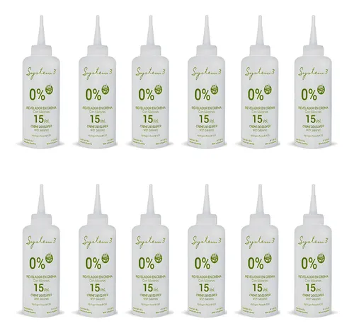 System Sin Gluten Revelador 15 Vol X 90ml X 12 Unidades