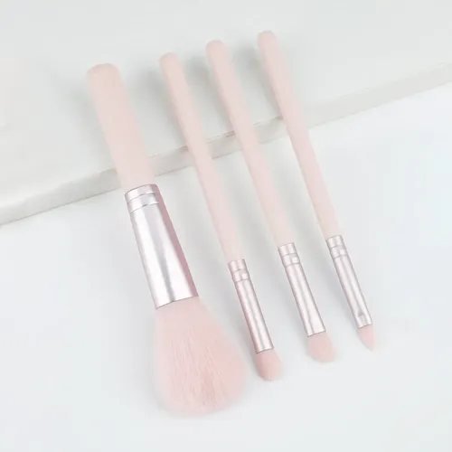 Set De 4 Pinceles De Maquillaje