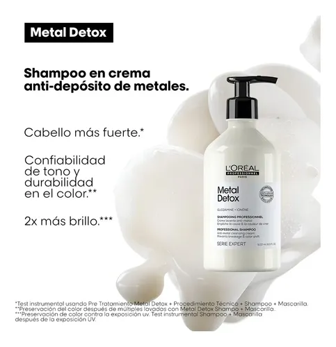Shampoo Anti-Rotura L’Oréal Professionnel Metal Detox 500ml