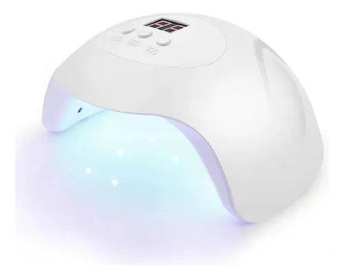 Cabina Uñas Uv 12 Led Mosharma Con Sensor Automático Pantalla Lcd Temporizador 30 60 90s Usb Secador Esmalte Gel Manos Pies Profesional