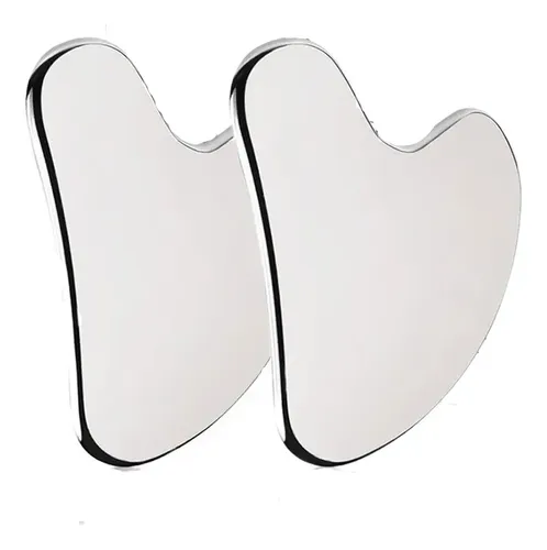 2piezas De Gua Sha, Gua Sha Acero Inoxidable, Herramienta .