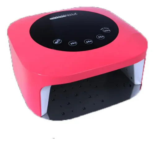 Cabina Uñas Inalámbrica UV-LED Cherimoya Rosa Chicle 72W Sensor Temporizador