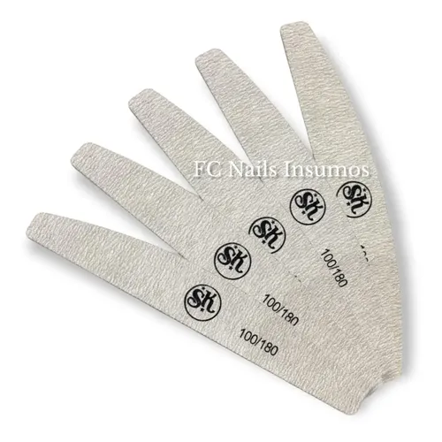 Limas Sk Pack X 5 Un. 100/180  – Medialuna Y Diamante