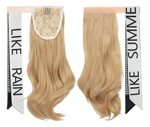 Cola De Cabello + Pañuelo Elegante Extensión Ponytail P041