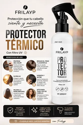 Protector Termico Antiestaticas Y Humectante Frilayp X200g