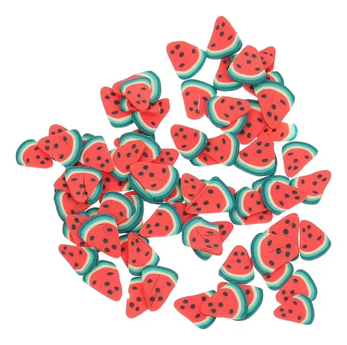 Parche De Arcilla Polimérica Para Decoración De Uñas, 5 Bols
