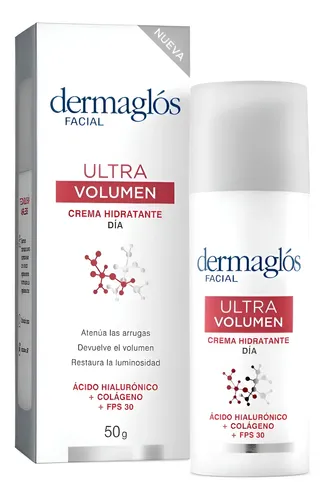 Dermaglos Facial Ultra Volumen Crema Hidratante De Día 50g
