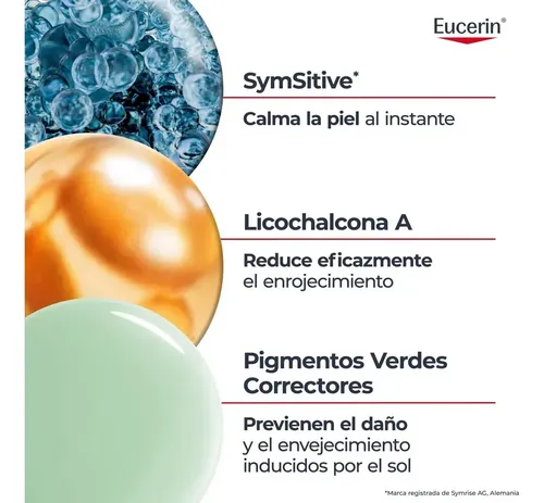 Eucerin Crema Facial Dia Fps30 Anti Rojeces Piel Sensible Día