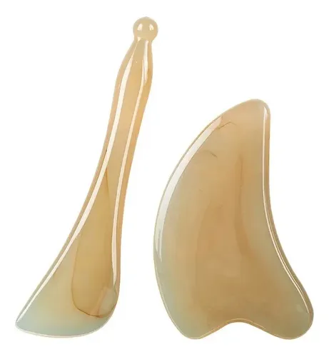 Skin Scraping Resin Gua Sha Massage Board Guasha Plate Face