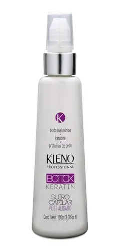 Botox Capilar Suero Post Alisado Con Keratina Bottox Kleno