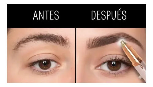 Depiladora Facial Inalámbrica PACK DE DEPILACION para Cejas y Bigote con Pila