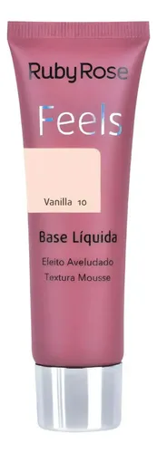 Ruby Rose Base Maquillaje Feels Textura Mousse Terciopelo