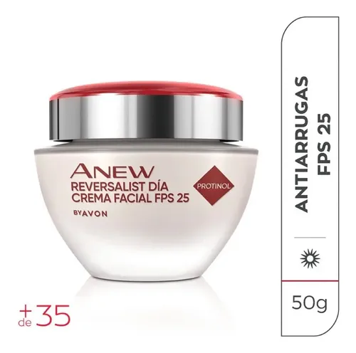 Crema Anew Reversalist Antiedad +35 Años 50grs – Avon Tipo De Piel Dia