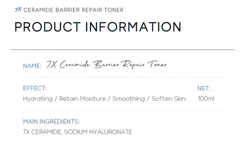 Tónico Facial Laikou Ceramide Barrier Repair – Hidratante